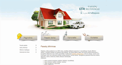 Desktop Screenshot of fasadu-siltinimas.com